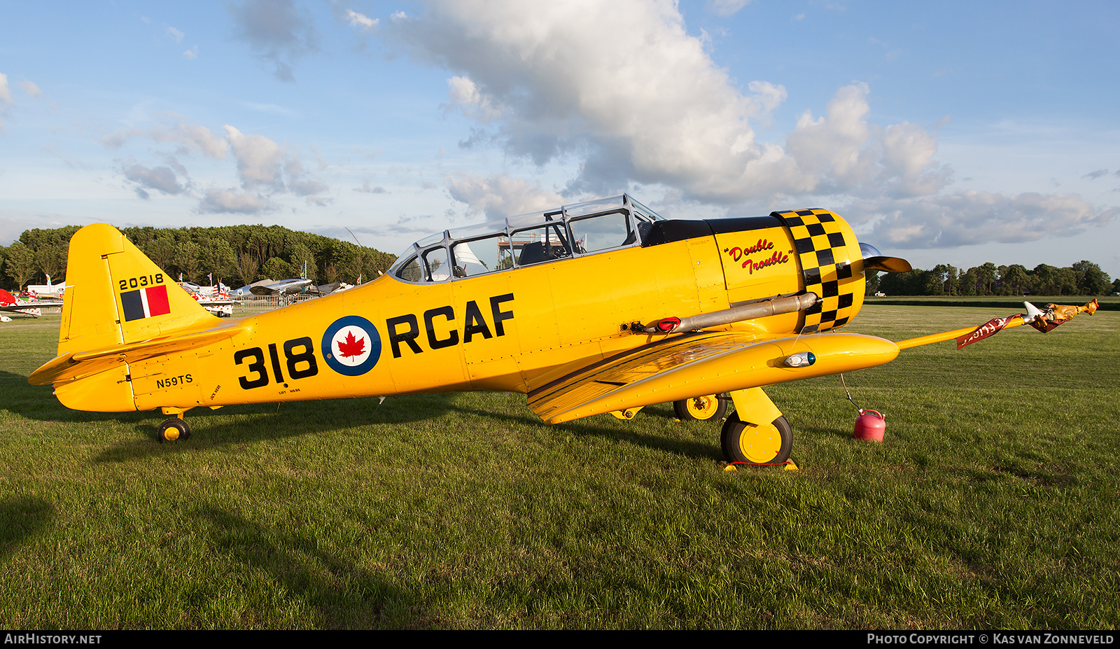 Aircraft Photo of N59TS / 20318 | North American T-6H Harvard Mk IV | Canada - Air Force | AirHistory.net #223428