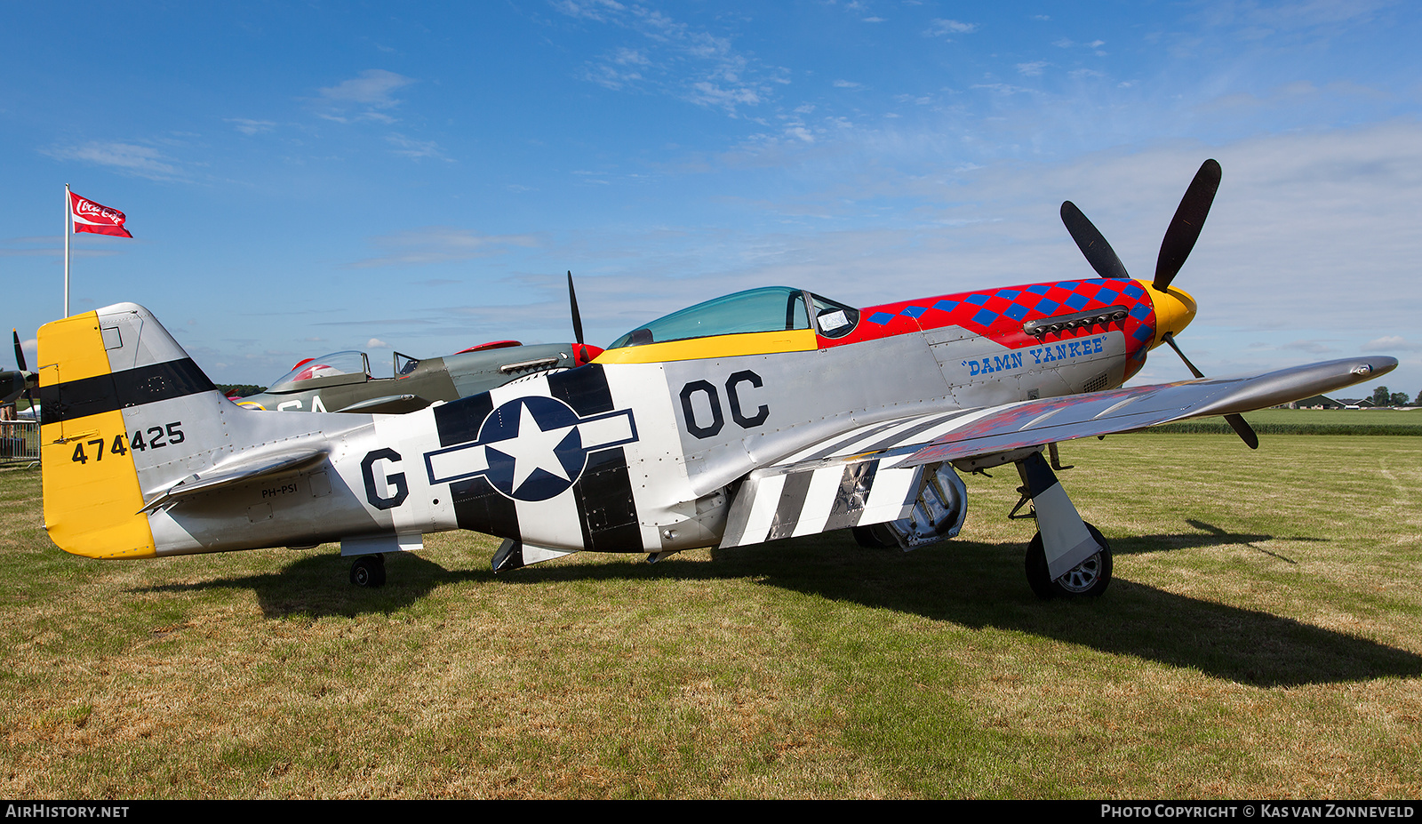 Aircraft Photo of PH-PSI / 474425 | North American P-51D Mustang | USA - Air Force | AirHistory.net #223452