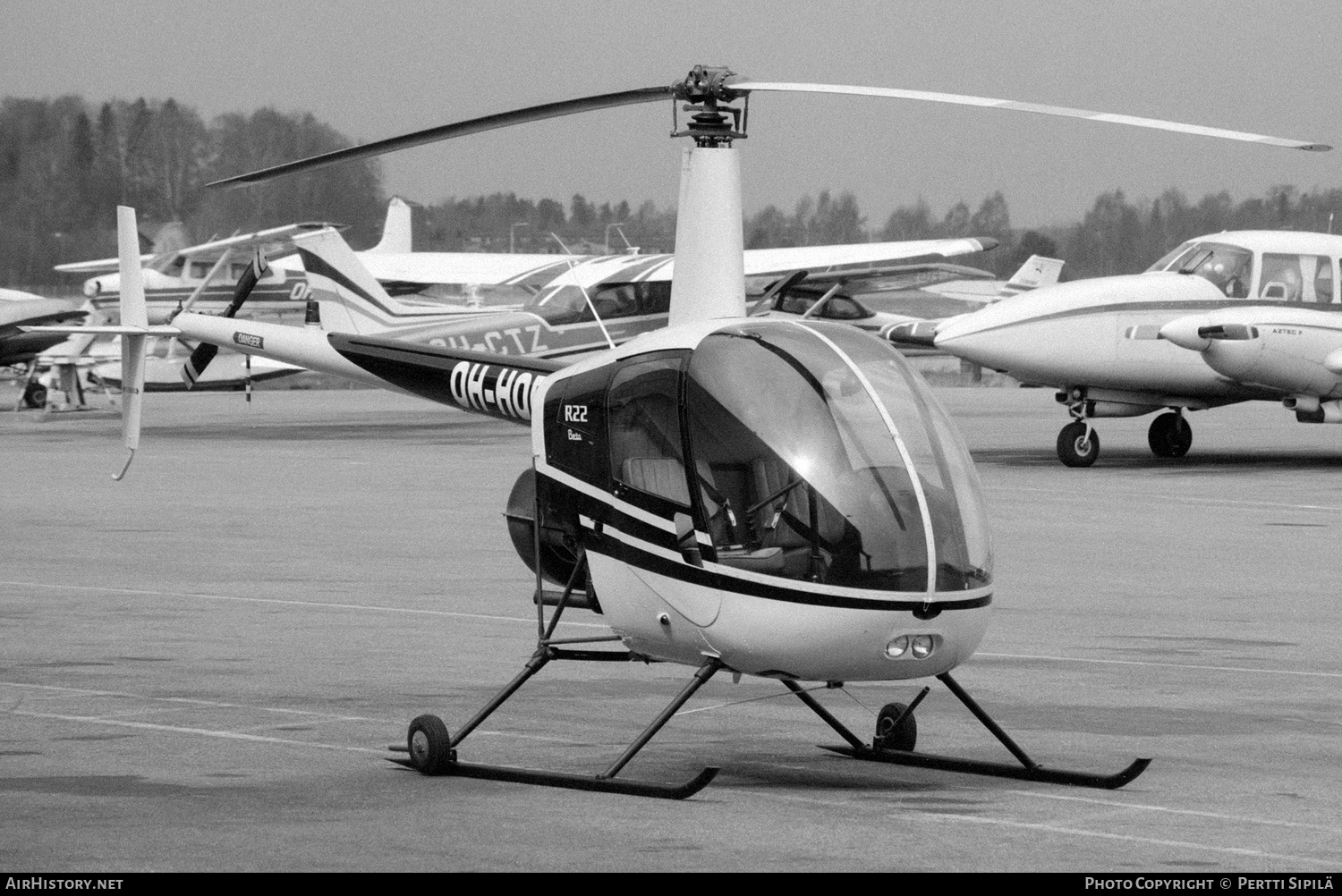 Aircraft Photo of OH-HOB | Robinson R-22 Beta | AirHistory.net #223464