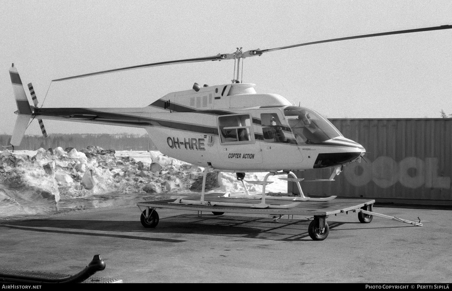 Aircraft Photo of OH-HRE | Bell AB-206A JetRanger | Copter Action | AirHistory.net #223468