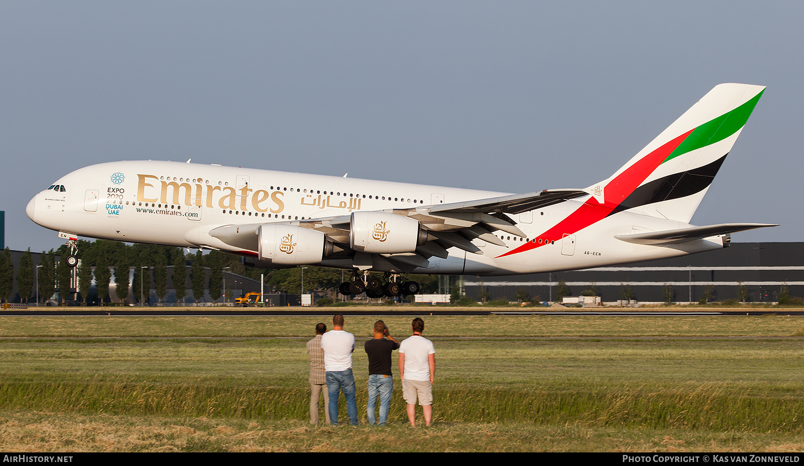 Aircraft Photo of A6-EEN | Airbus A380-861 | Emirates | AirHistory.net #223478