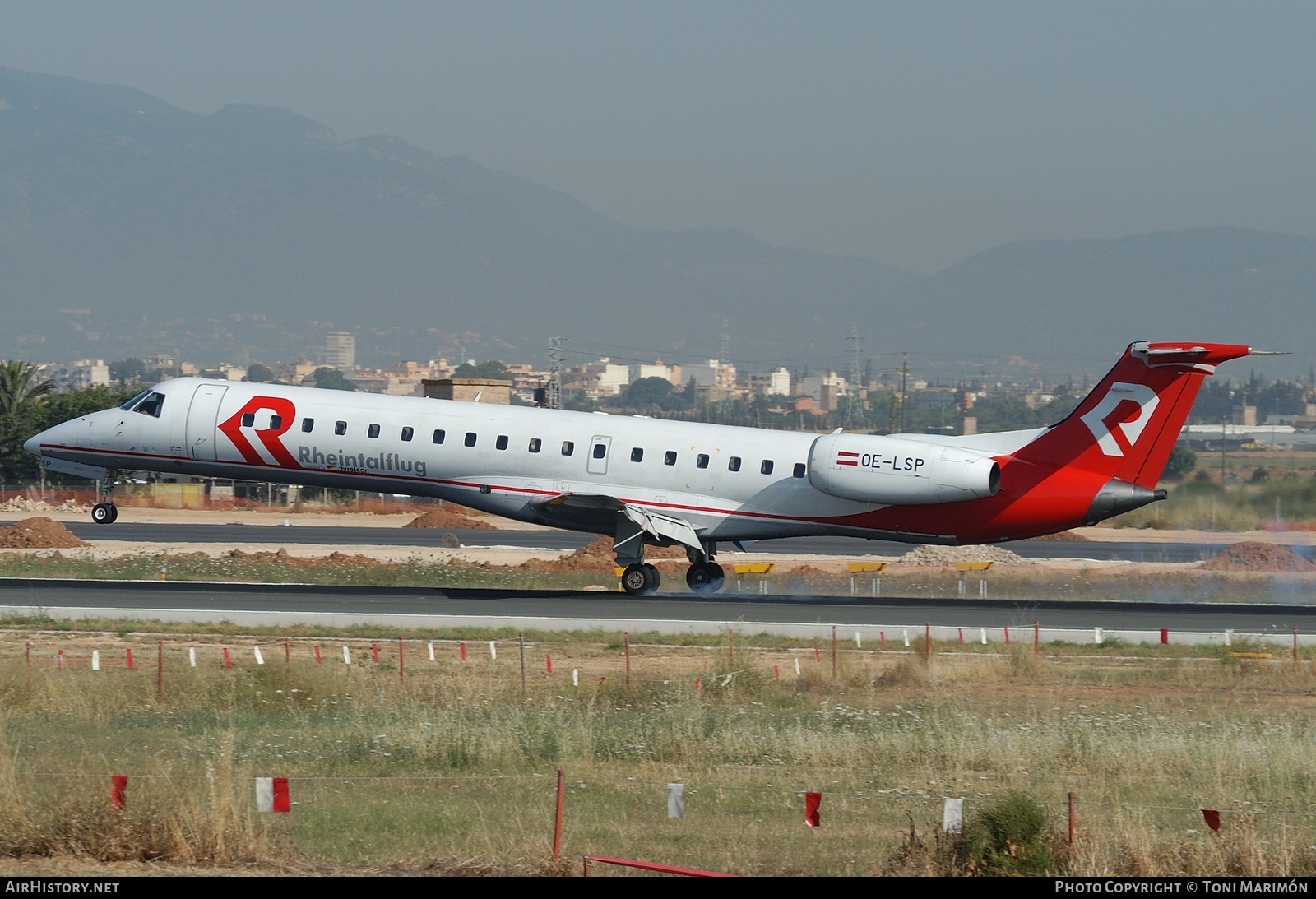 Aircraft Photo of OE-LSP | Embraer ERJ-145MP (EMB-145MP) | Rheintalflug | AirHistory.net #223510