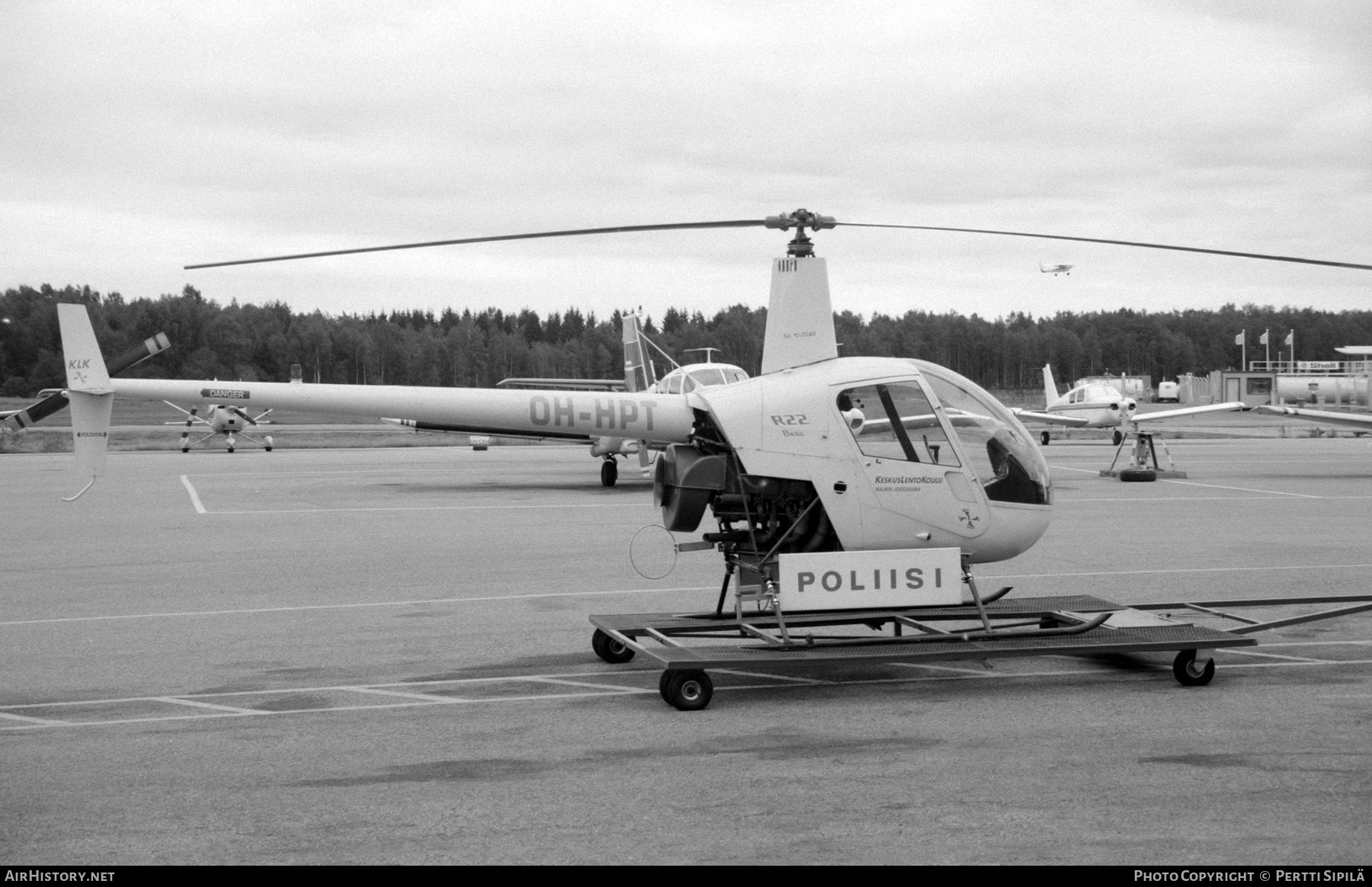 Aircraft Photo of OH-HPT | Robinson R-22 Beta | Keskuslentokoulu | AirHistory.net #223520