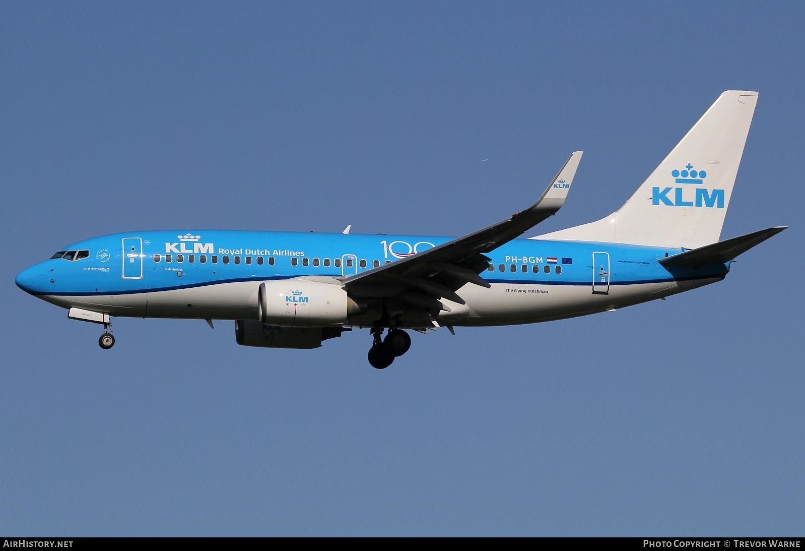 Aircraft Photo of PH-BGM | Boeing 737-7K2 | KLM - Royal Dutch Airlines | AirHistory.net #223527