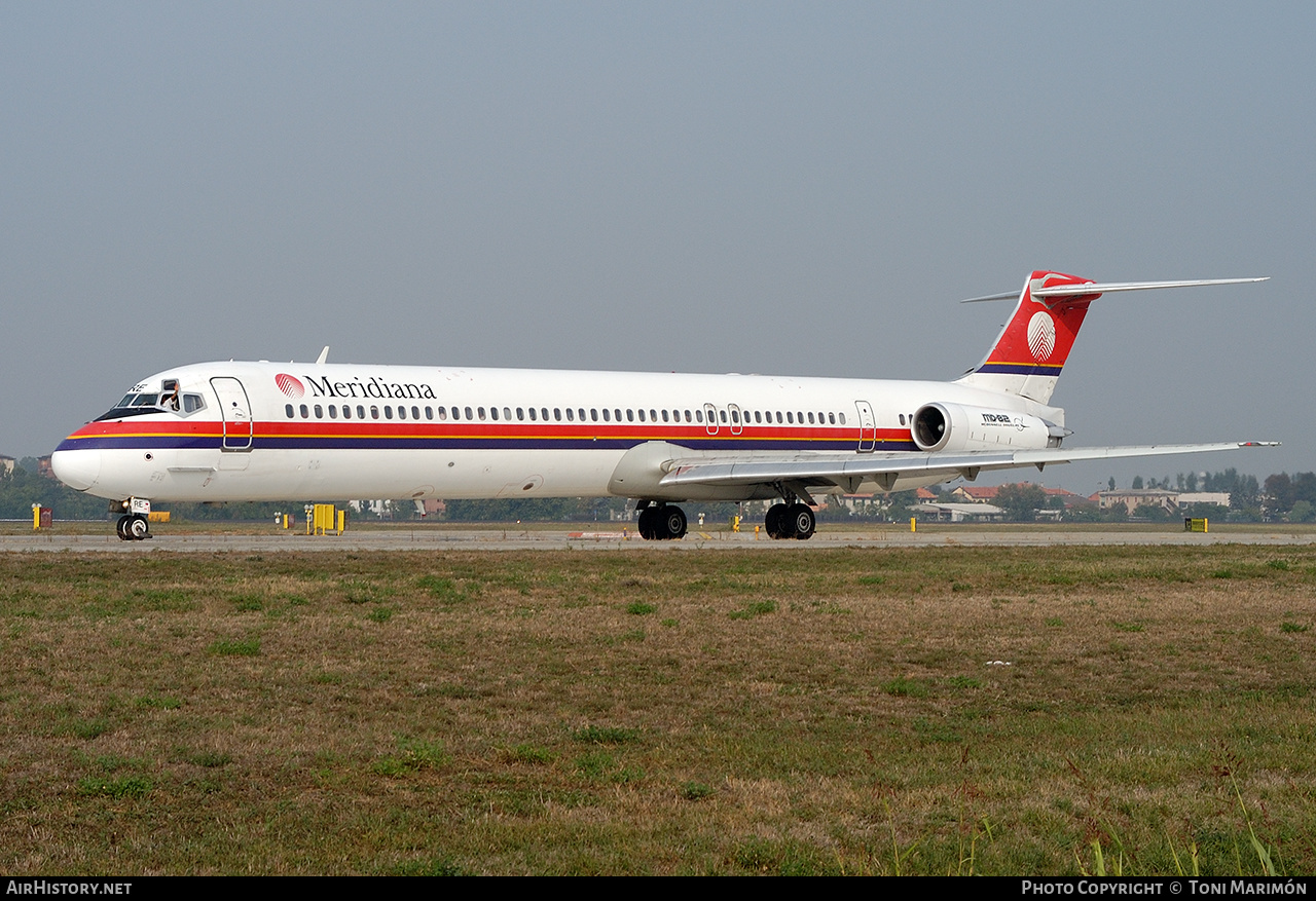 Aircraft Photo of EI-CRE | McDonnell Douglas MD-82 (DC-9-82) | Meridiana | AirHistory.net #223561