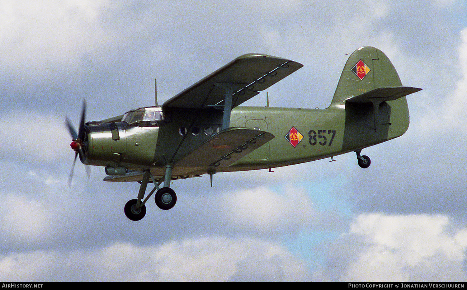 Aircraft Photo of 857 | Antonov An-2T | East Germany - Air Force | AirHistory.net #223578
