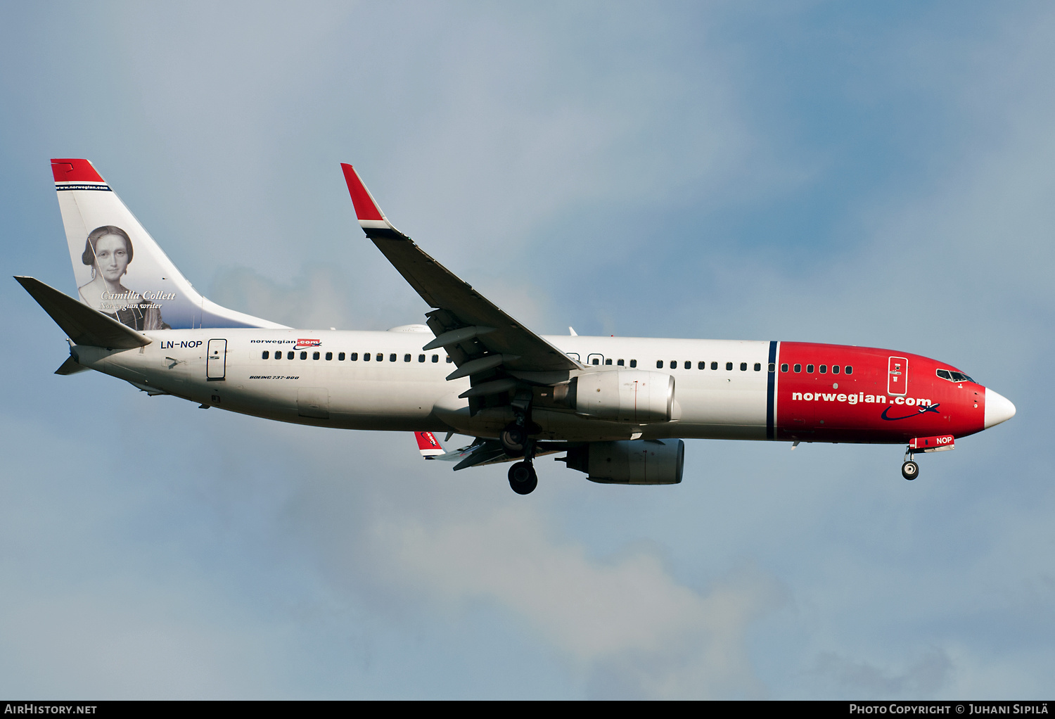 Aircraft Photo of LN-NOP | Boeing 737-86N | Norwegian | AirHistory.net #223589