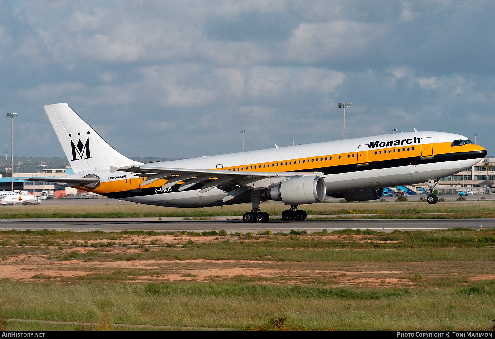 Aircraft Photo of G-MAJS | Airbus A300B4-605R | Monarch Airlines | AirHistory.net #223593