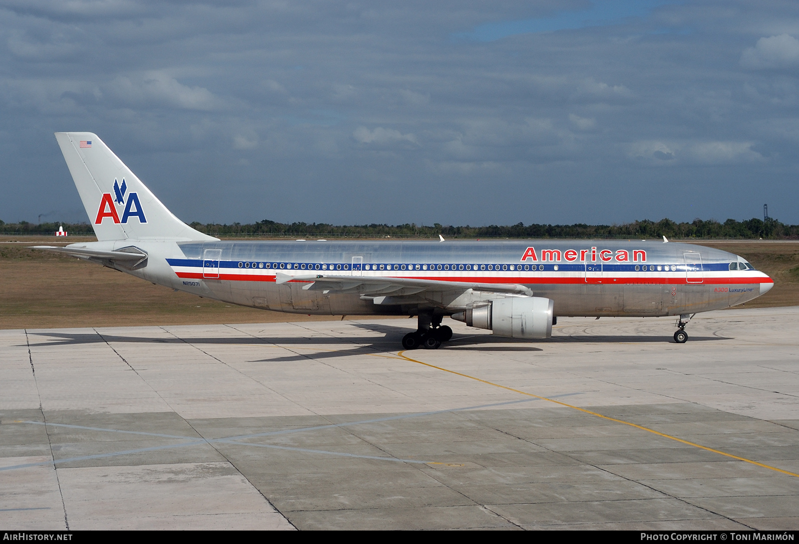 Aircraft Photo of N25071 | Airbus A300B4-605R | American Airlines | AirHistory.net #223601