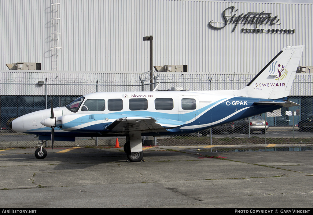 Aircraft Photo of C-GPAK | Piper PA-31-350 Chieftain | Iskwew Air | AirHistory.net #223602