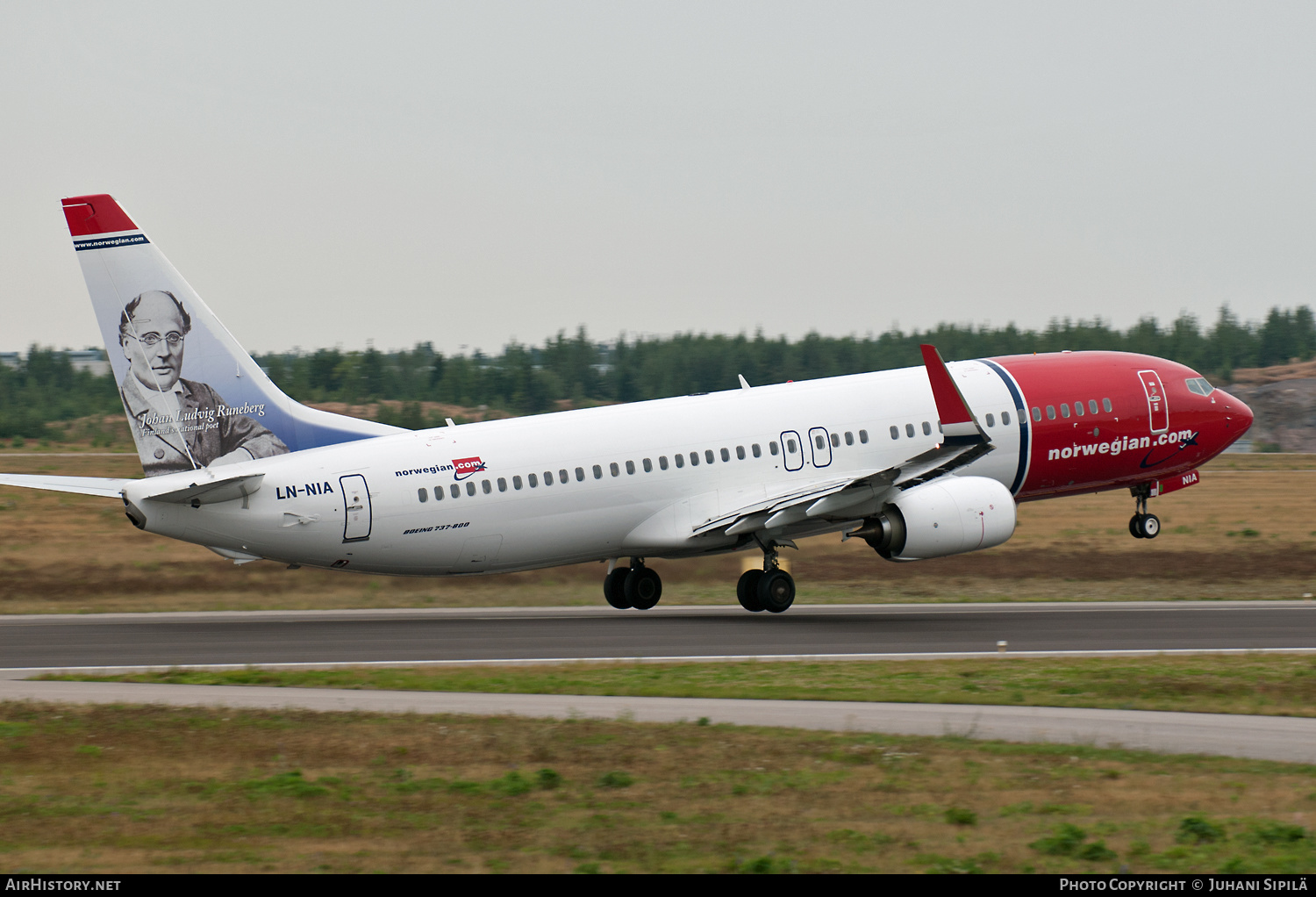 Aircraft Photo of LN-NIA | Boeing 737-8JP | Norwegian | AirHistory.net #223609
