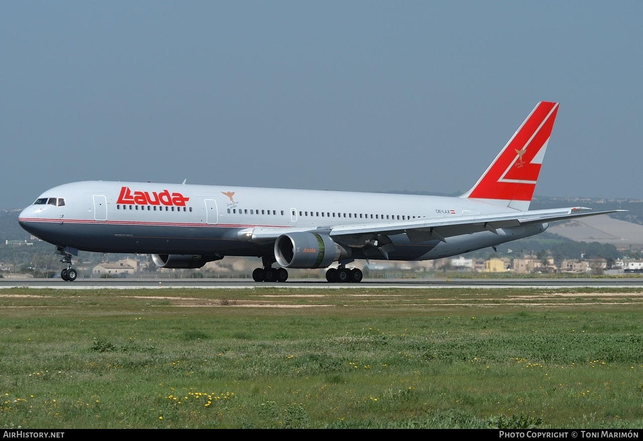 Aircraft Photo of OE-LAX | Boeing 767-3Z9/ER | Lauda Air | AirHistory.net #223612