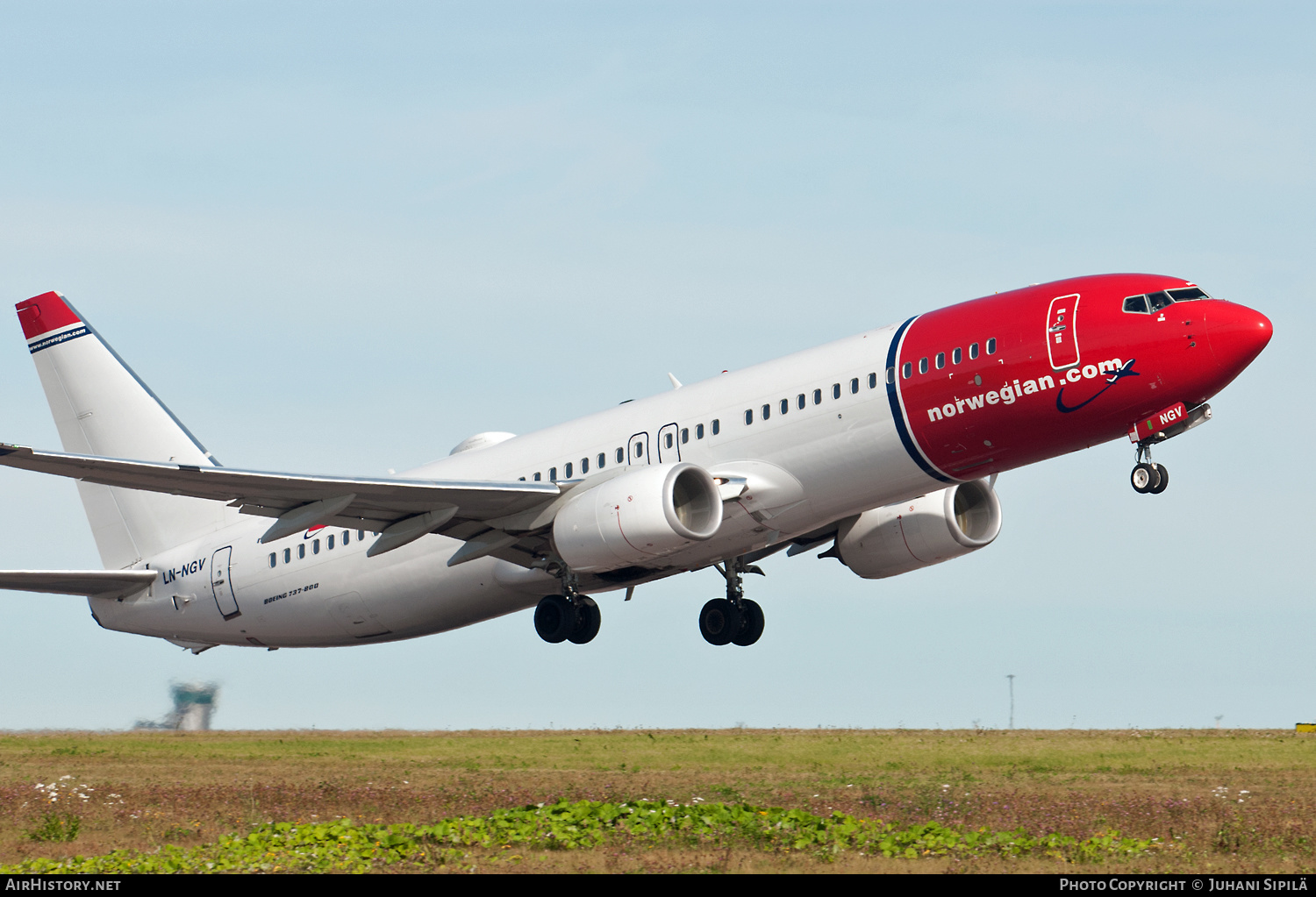 Aircraft Photo of LN-NGV | Boeing 737-8JP | Norwegian | AirHistory.net #223625