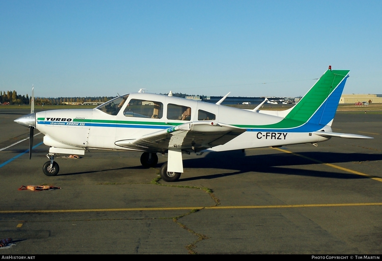 Aircraft Photo of C-FRZY | Piper PA-28R-201T Turbo Arrow III | AirHistory.net #223632