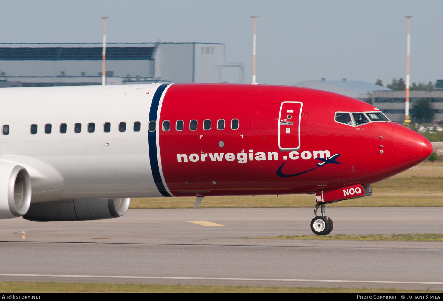 Aircraft Photo of LN-NOQ | Boeing 737-86N | Norwegian | AirHistory.net #223637