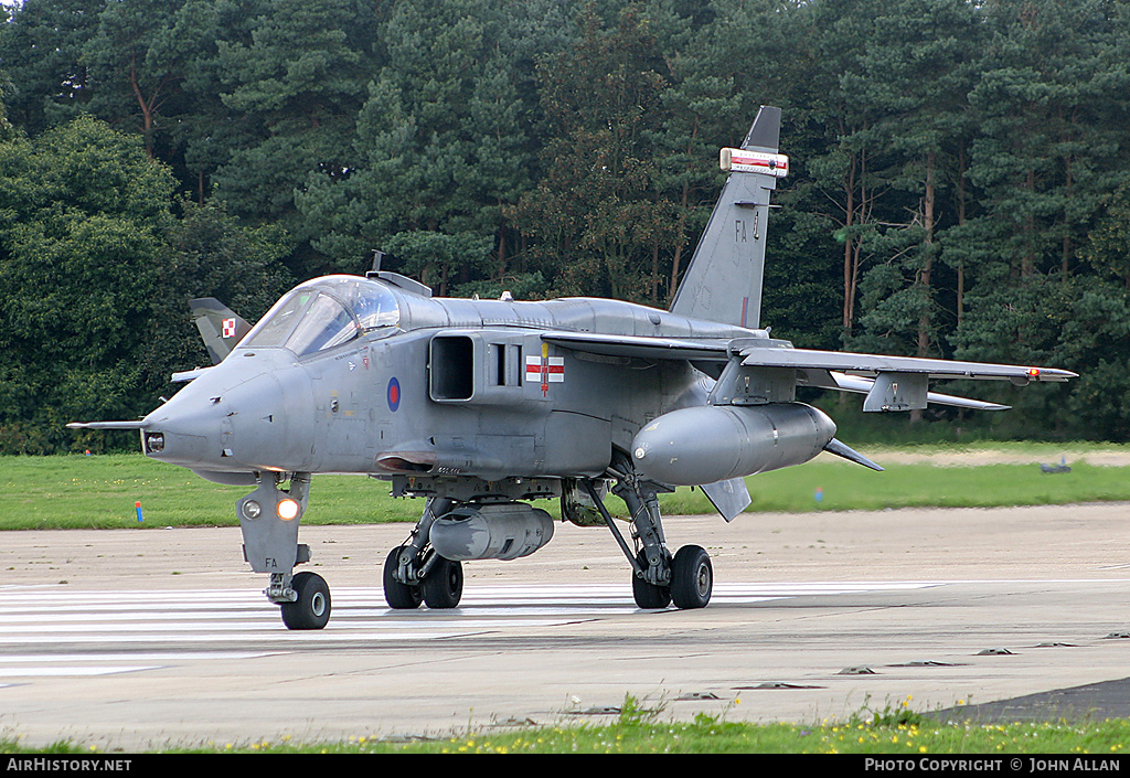 Aircraft Photo of XZ398 | Sepecat Jaguar GR3A | UK - Air Force | AirHistory.net #223645