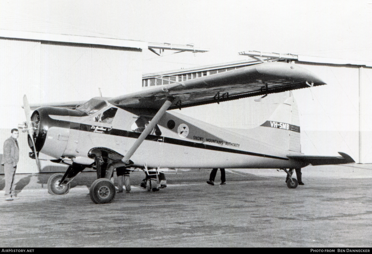 Aircraft Photo of VH-SMB | De Havilland Canada DHC-2 Beaver Mk1 | Snowy Mountains Hydro Electric Authority | AirHistory.net #223660