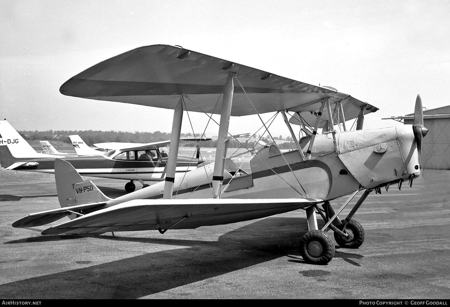 Aircraft Photo of VH-PSD | De Havilland D.H. 82A Tiger Moth | AirHistory.net #223665