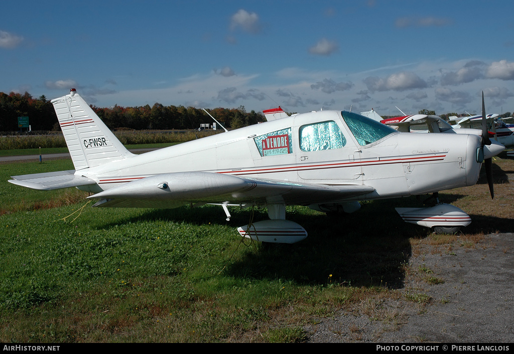 Aircraft Photo of C-FWSR | Piper PA-28-140 Cherokee | AirHistory.net #223676