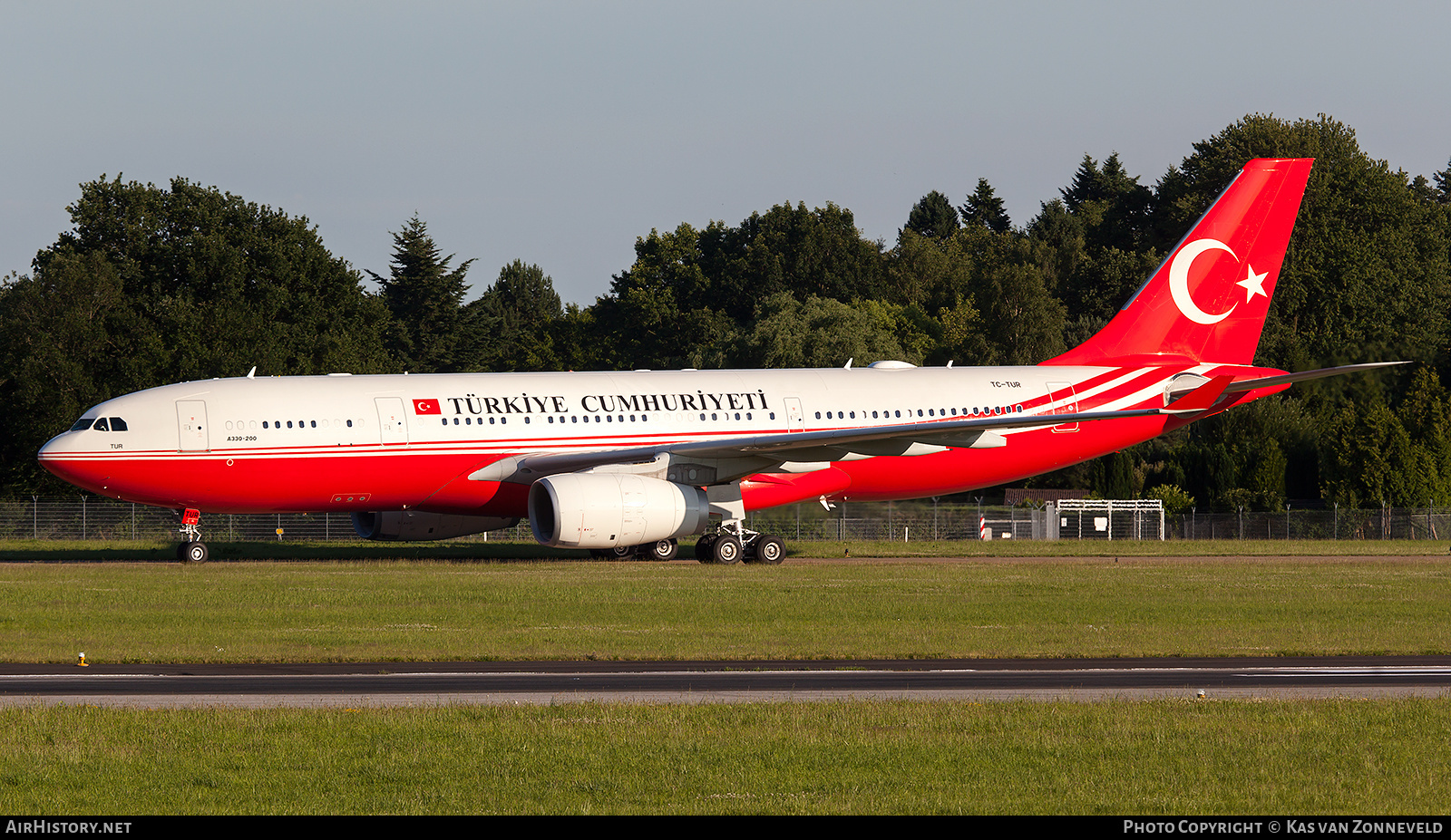 Aircraft Photo of TC-TUR | Airbus A330-243 | Turkey Government | AirHistory.net #223684