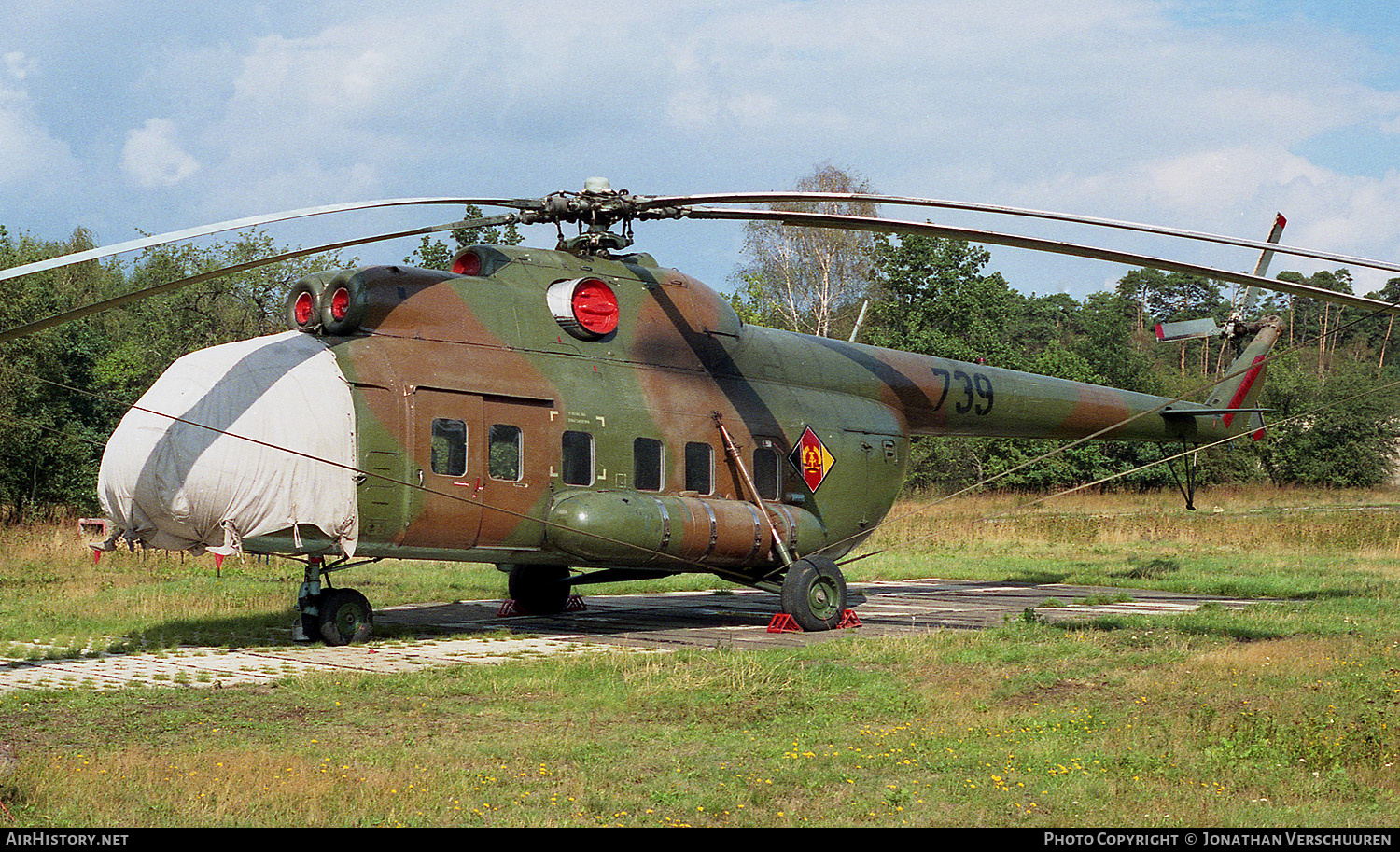 Aircraft Photo of 739 | Mil Mi-8PS | East Germany - Air Force | AirHistory.net #223685