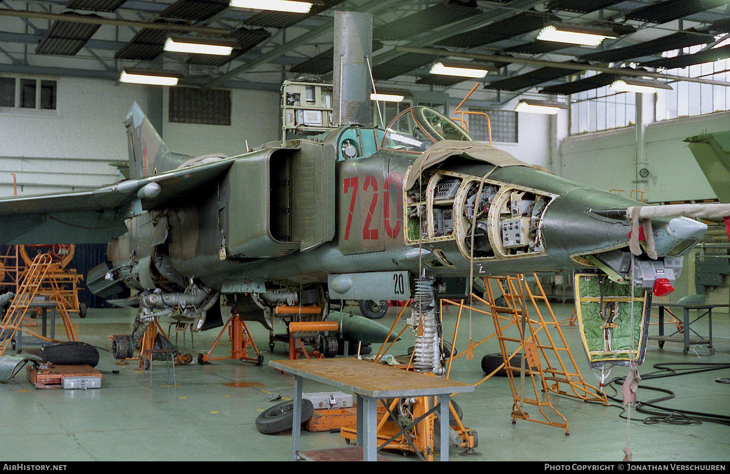 Aircraft Photo of 720 | Mikoyan-Gurevich MiG-23BN | East Germany - Air Force | AirHistory.net #223687