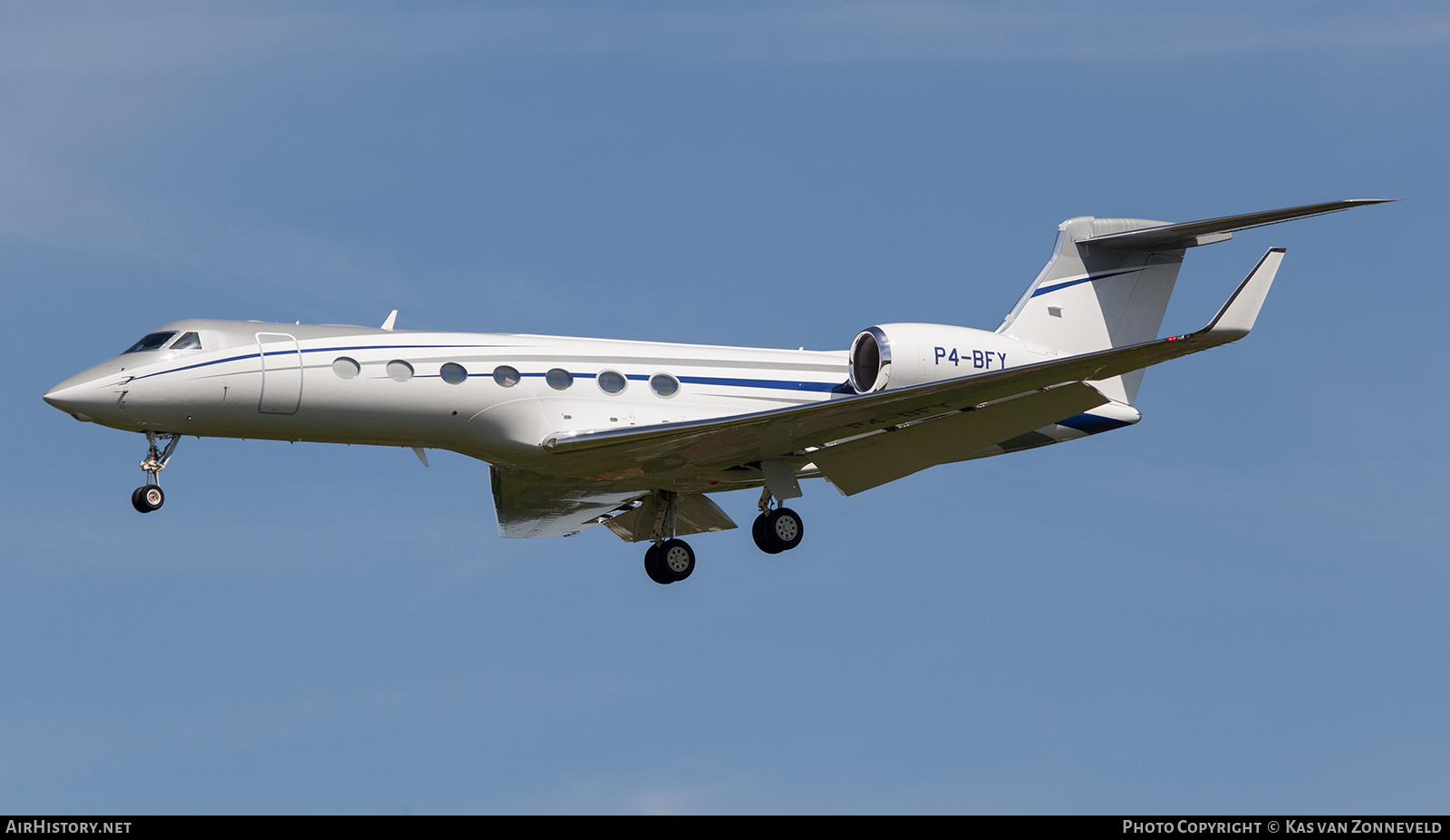 Aircraft Photo of P4-BFY | Gulfstream Aerospace G-V-SP Gulfstream G550 | AirHistory.net #223692