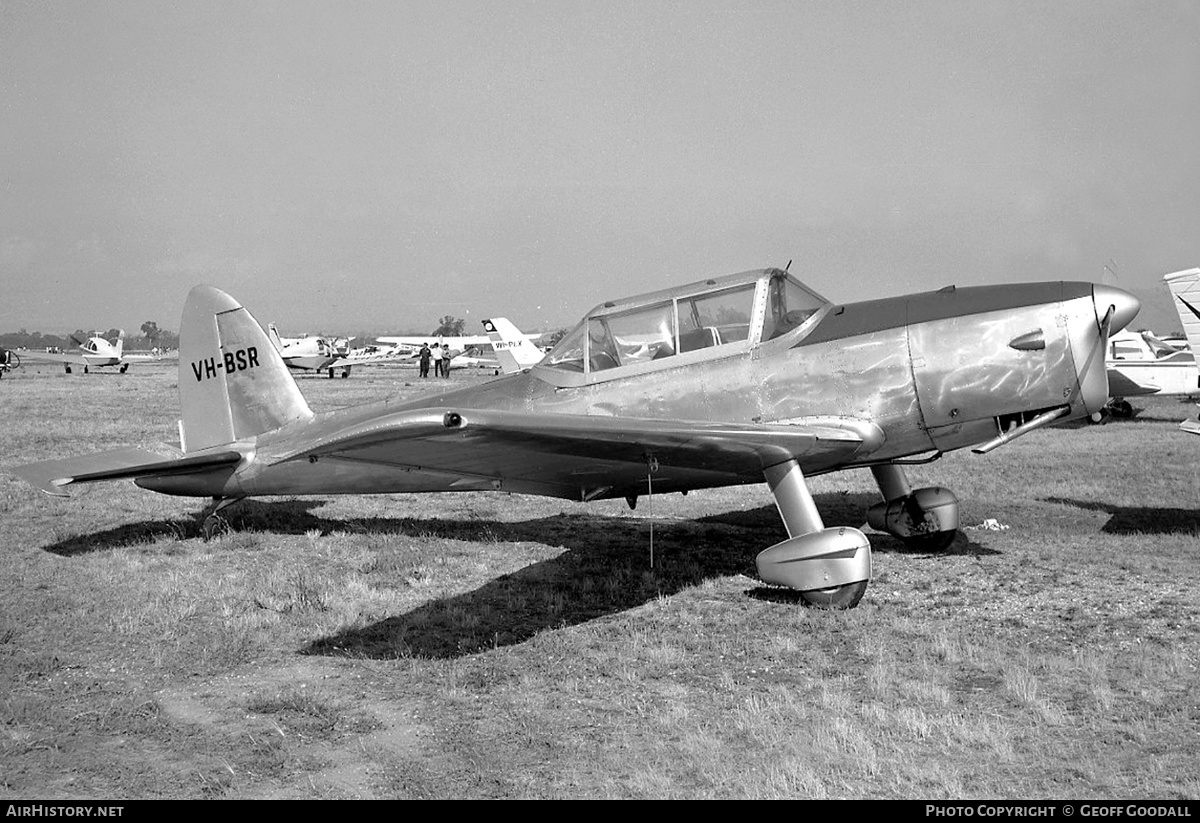 Aircraft Photo of VH-BSR | De Havilland DHC-1 Chipmunk Mk22 | AirHistory.net #223698