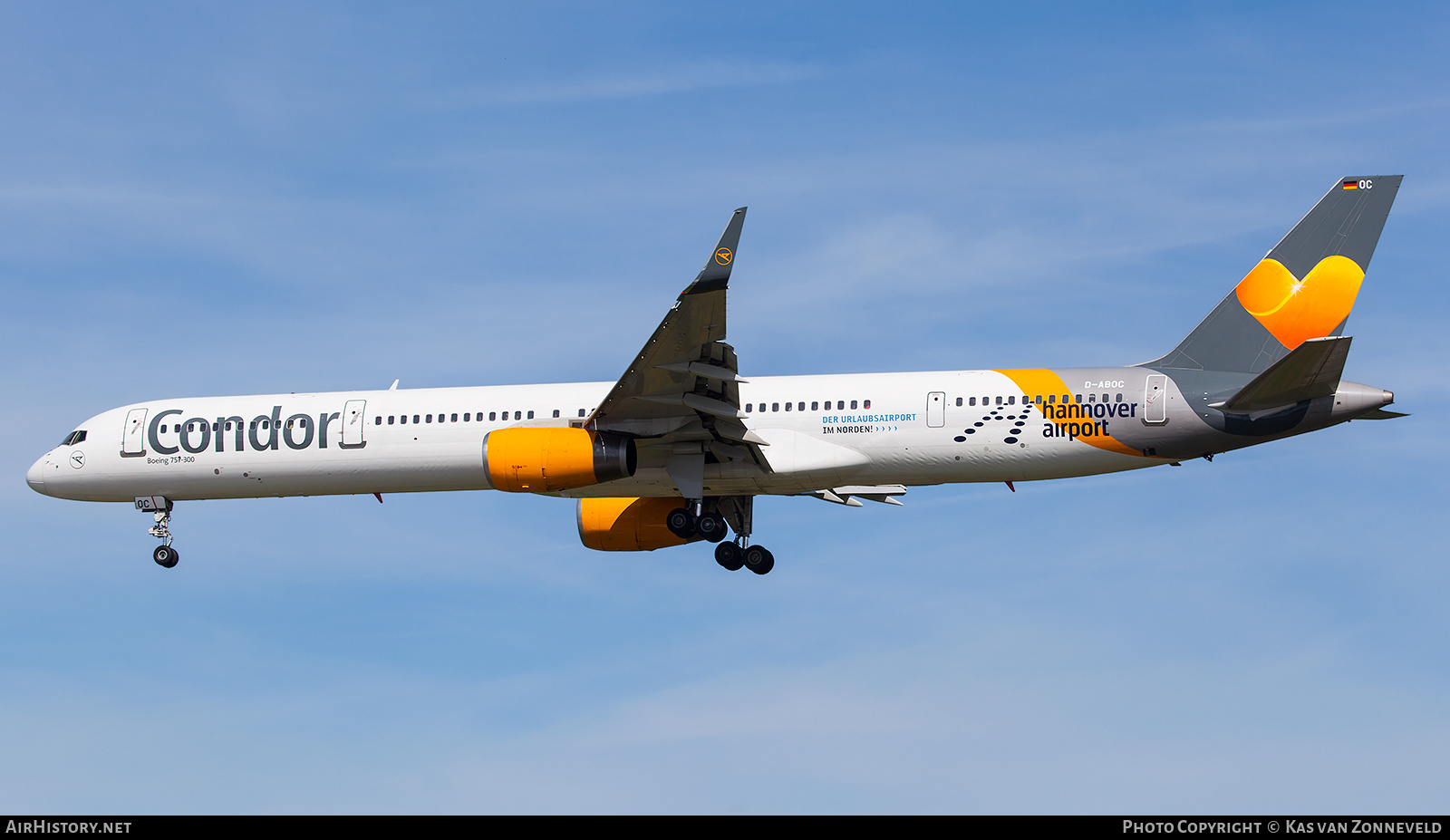 Aircraft Photo of D-ABOC | Boeing 757-330 | Condor Flugdienst | AirHistory.net #223707