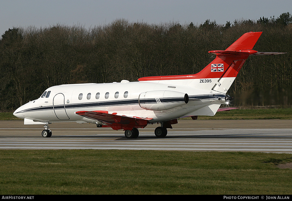 Aircraft Photo of ZE395 | British Aerospace HS-125 CC3 (HS-125-700B) | UK - Air Force | AirHistory.net #223720