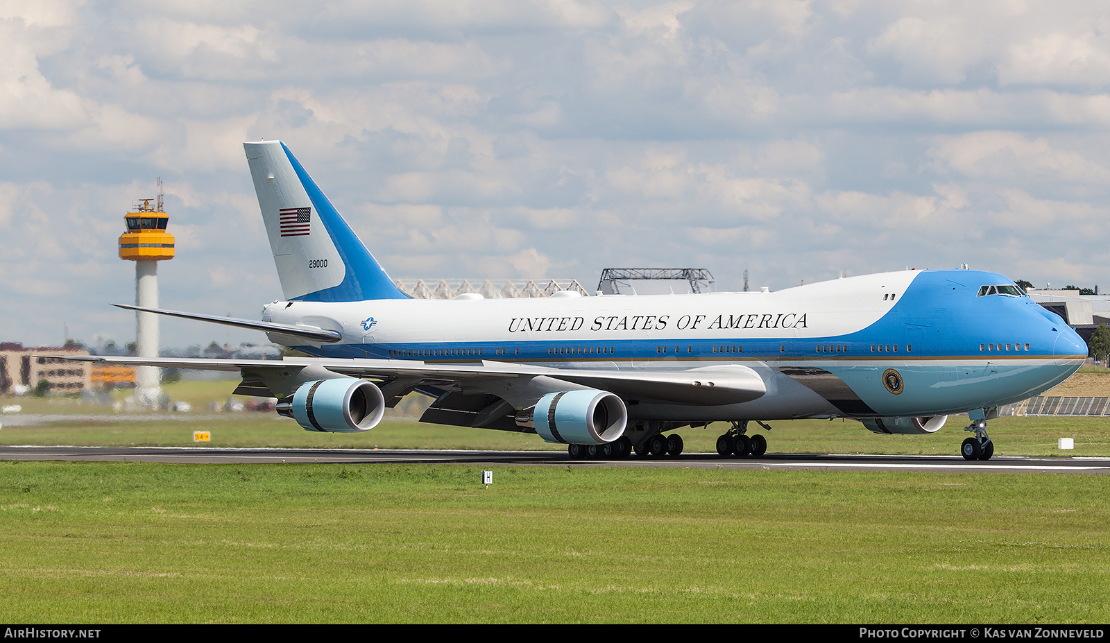 Aircraft Photo of 92-9000 / 29000 | Boeing VC-25A | USA - Air Force | AirHistory.net #223731