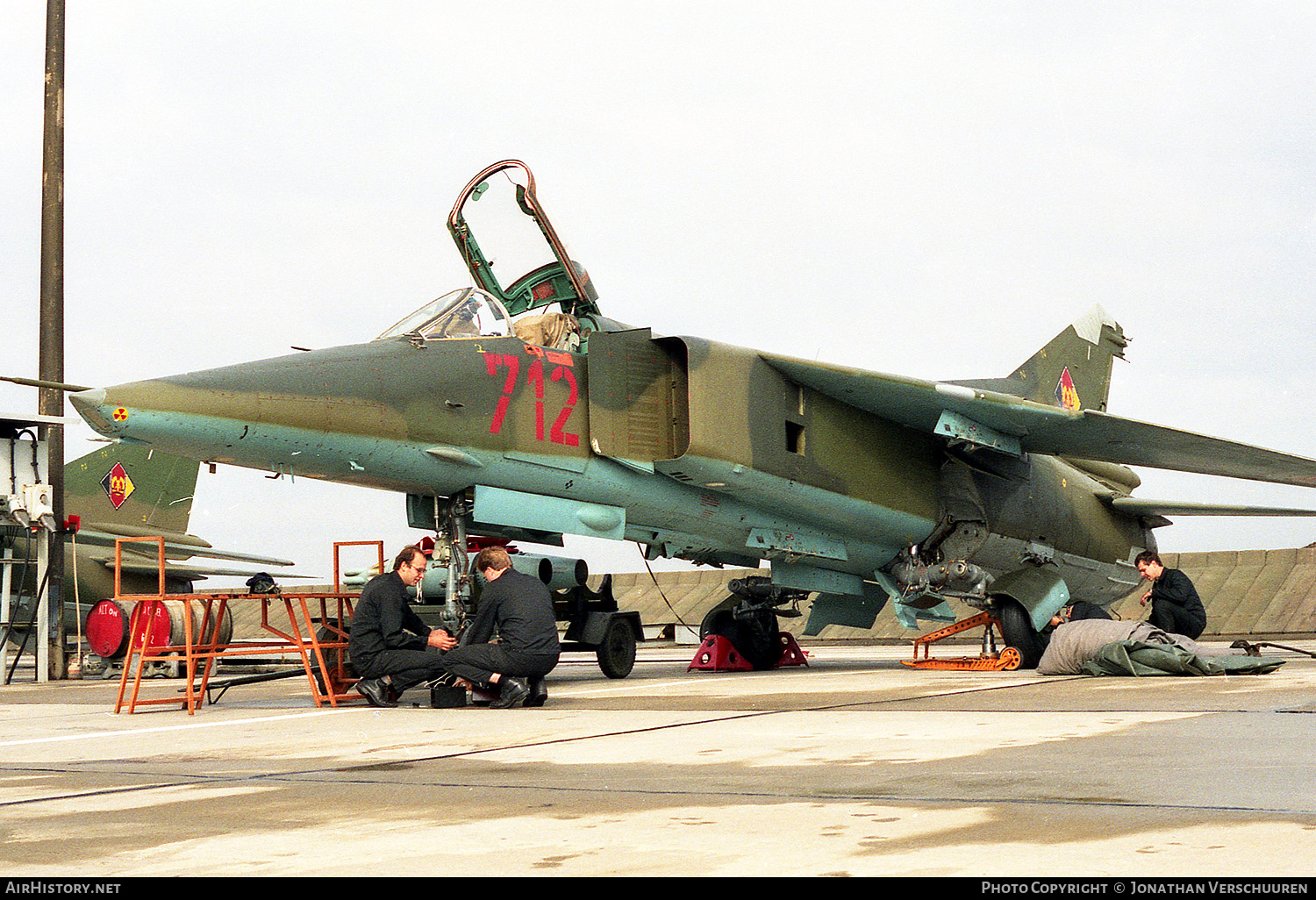 Aircraft Photo of 712 | Mikoyan-Gurevich MiG-23BN | East Germany - Air Force | AirHistory.net #223761