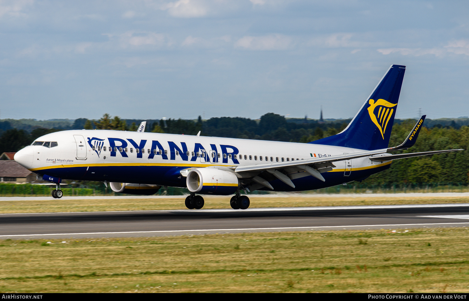Aircraft Photo of EI-GJA | Boeing 737-800 | Ryanair | AirHistory.net #223763