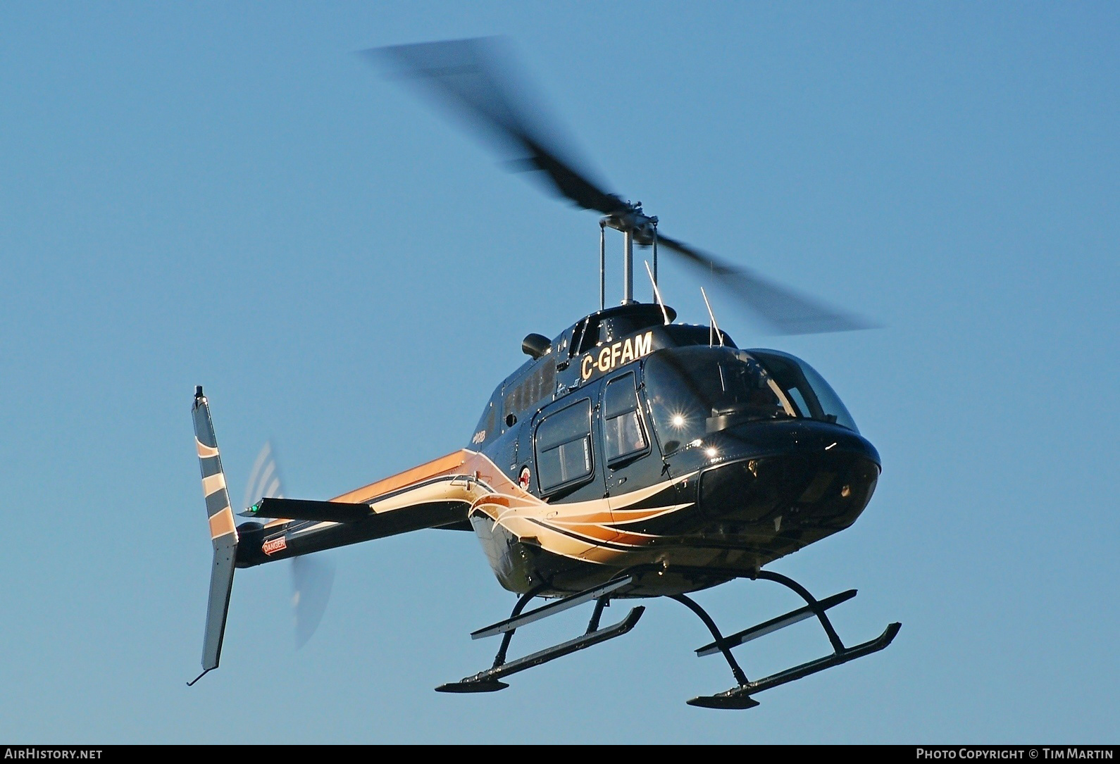 Aircraft Photo of C-GFAM | Bell 206B-3 JetRanger III | AirHistory.net #223769