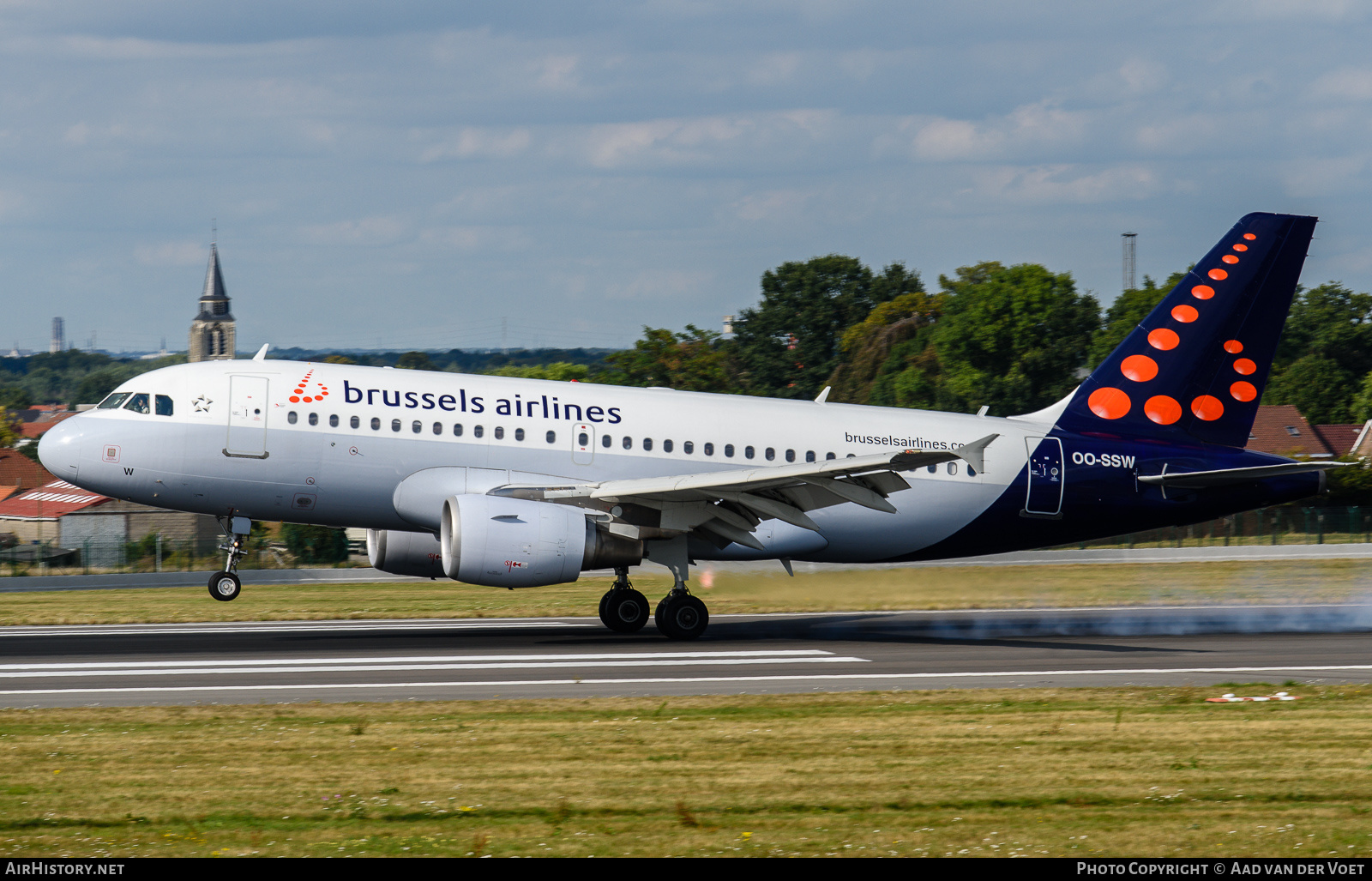 Aircraft Photo of OO-SSW | Airbus A319-111 | Brussels Airlines | AirHistory.net #223772