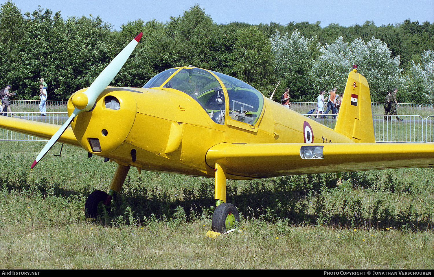 Aircraft Photo of 285 / ۲۸٥ | Heliopolis Gomhouria Mk8R | Egypt - Air Force | AirHistory.net #223779