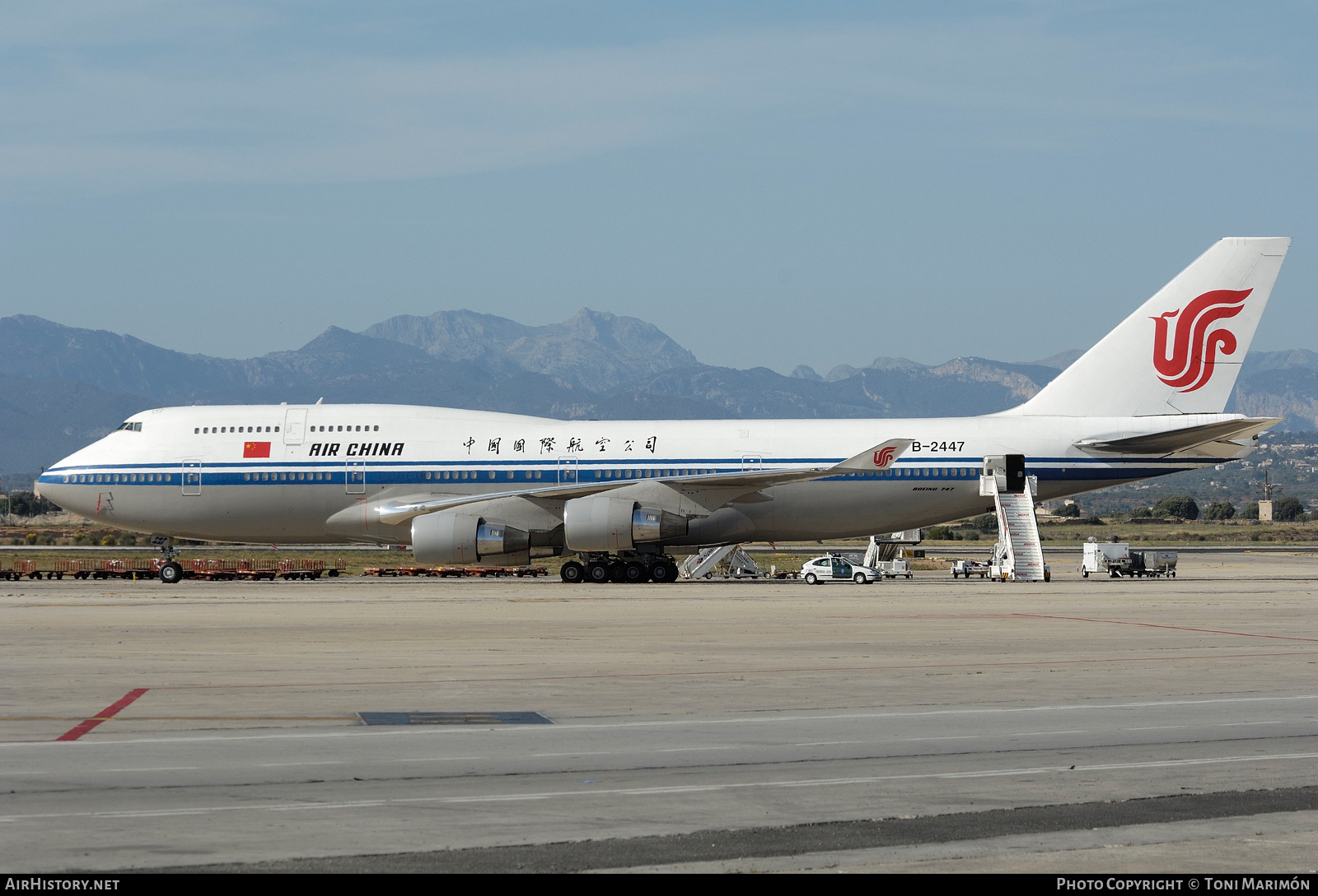 Aircraft Photo of B-2447 | Boeing 747-4J6 | Air China | AirHistory.net #223782