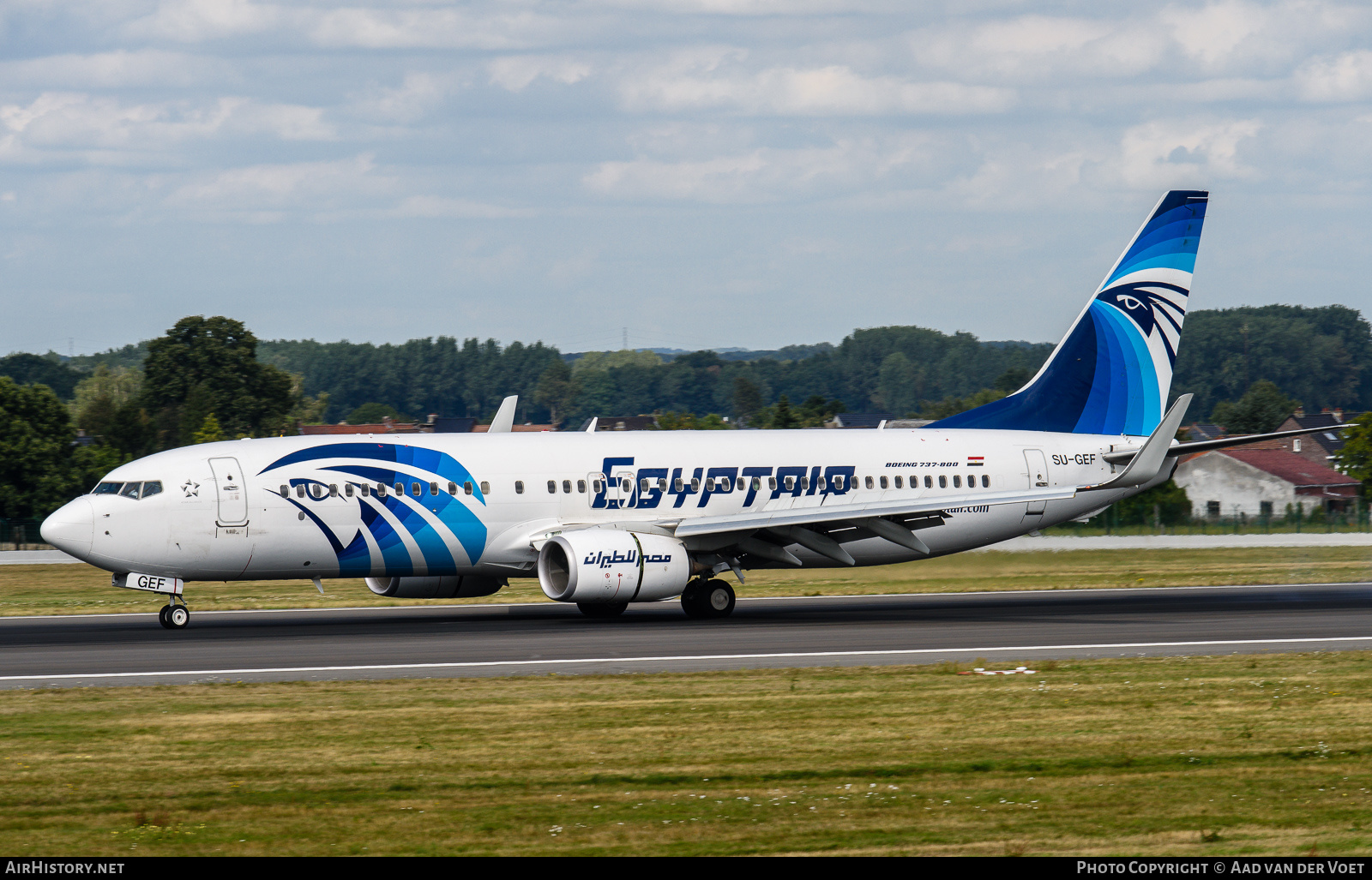 Aircraft Photo of SU-GEF | Boeing 737-800 | EgyptAir | AirHistory.net #223788
