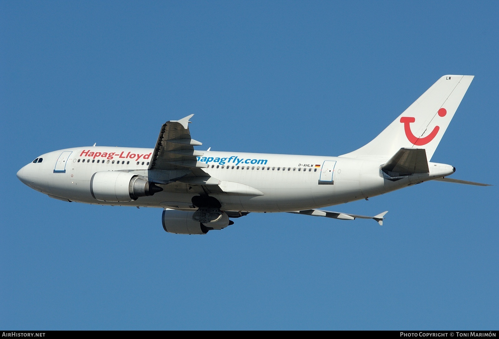 Aircraft Photo of D-AHLW | Airbus A310-204 | Hapagfly | AirHistory.net #223790