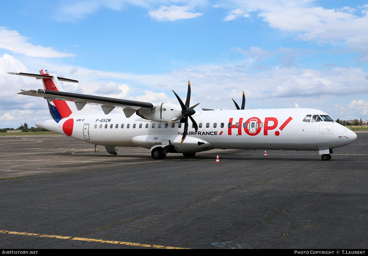 Aircraft Photo of F-GVZM | ATR ATR-72-500 (ATR-72-212A) | Hop! | AirHistory.net #223800