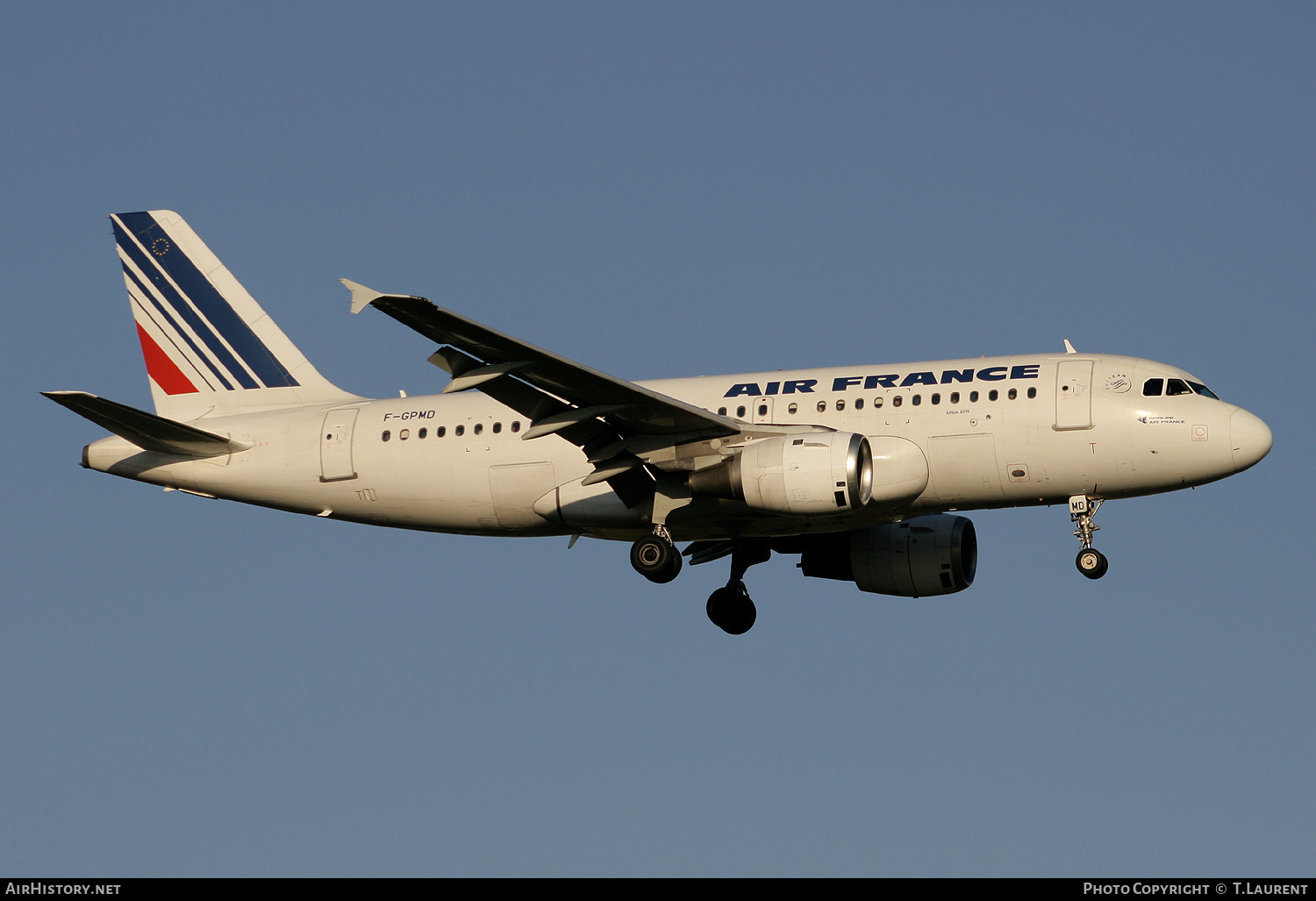 Aircraft Photo of F-GPMD | Airbus A319-113 | Air France | AirHistory.net #223802