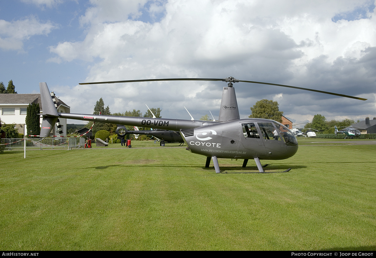 Aircraft Photo of OO-VDM | Robinson R-44 Raven II | Best In Sky Hélicoptères | AirHistory.net #223804