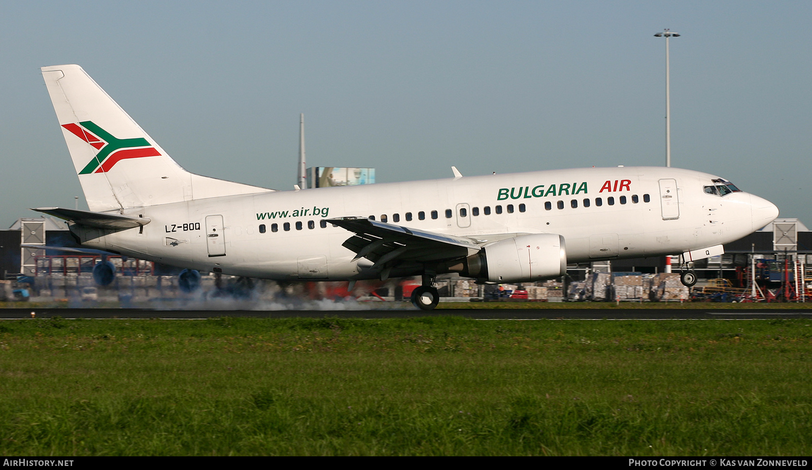 Aircraft Photo of LZ-BOQ | Boeing 737-522 | Bulgaria Air | AirHistory.net #223810