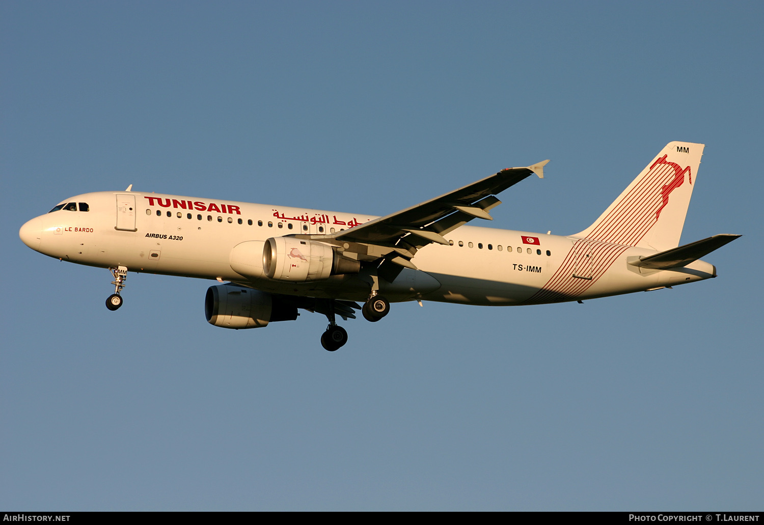 Aircraft Photo of TS-IMM | Airbus A320-211 | Tunisair | AirHistory.net #223818