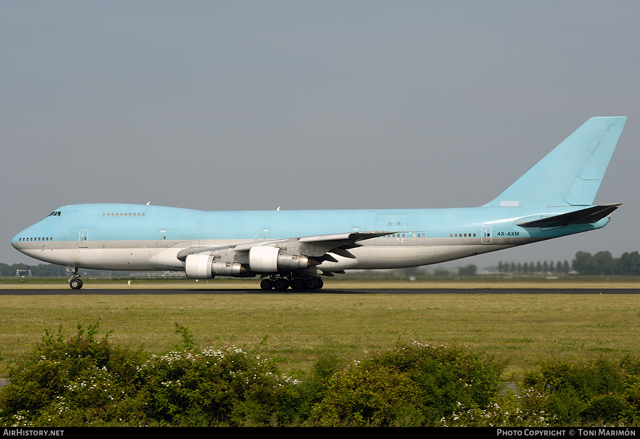 Aircraft Photo of 4X-AXM | Boeing 747-2B5B(SF) | El Al Israel Airlines Cargo | AirHistory.net #223820