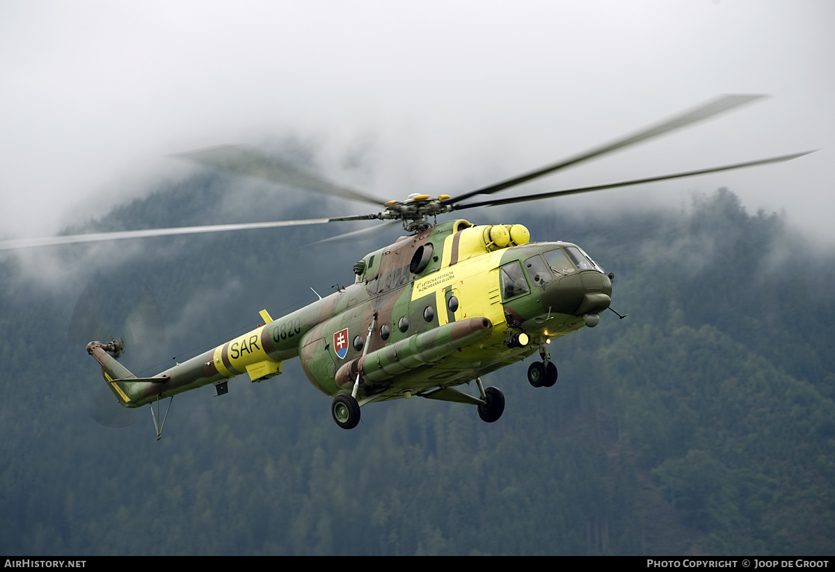 Aircraft Photo of 0820 | Mil Mi-17 | Slovakia - Air Force | AirHistory.net #223824