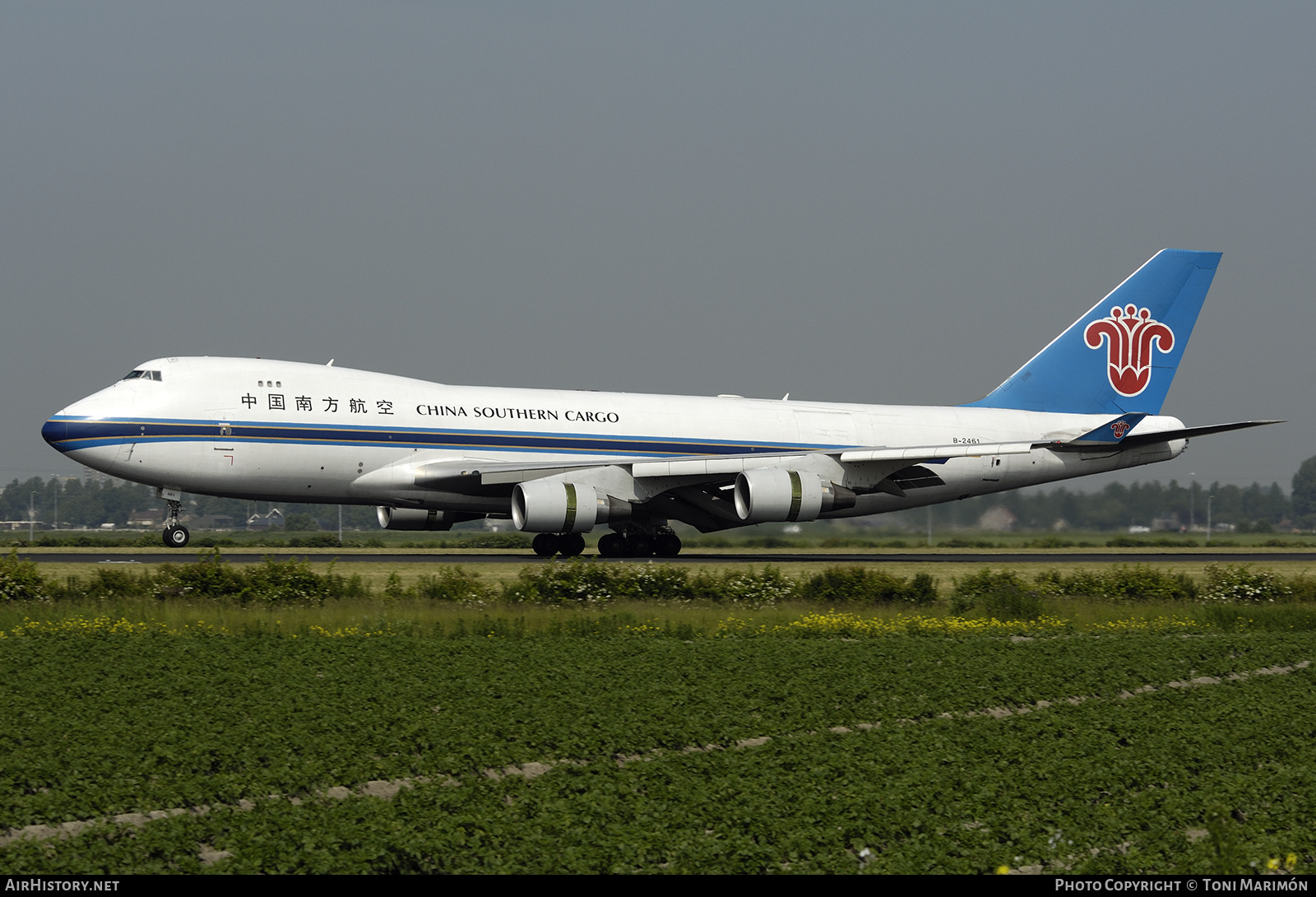 Aircraft Photo of B-2461 | Boeing 747-41BF/SCD | China Southern Airlines Cargo | AirHistory.net #223827