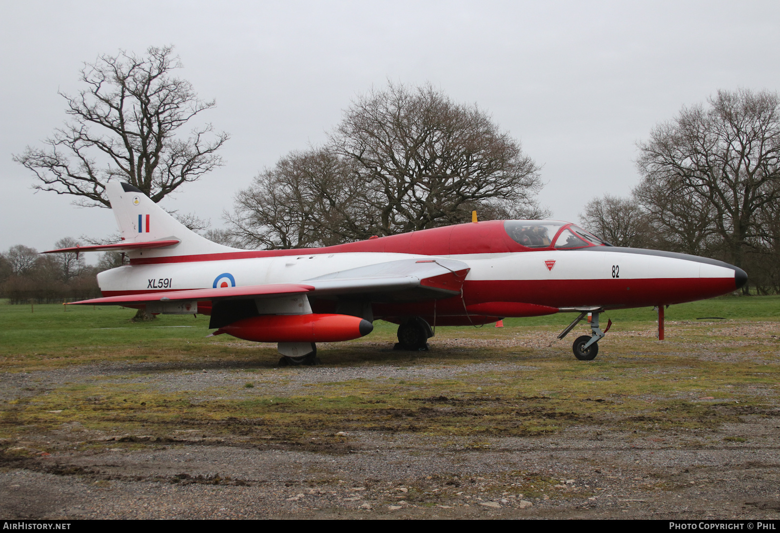 Aircraft Photo of XL591 | Hawker Hunter T7 | UK - Air Force | AirHistory.net #223837
