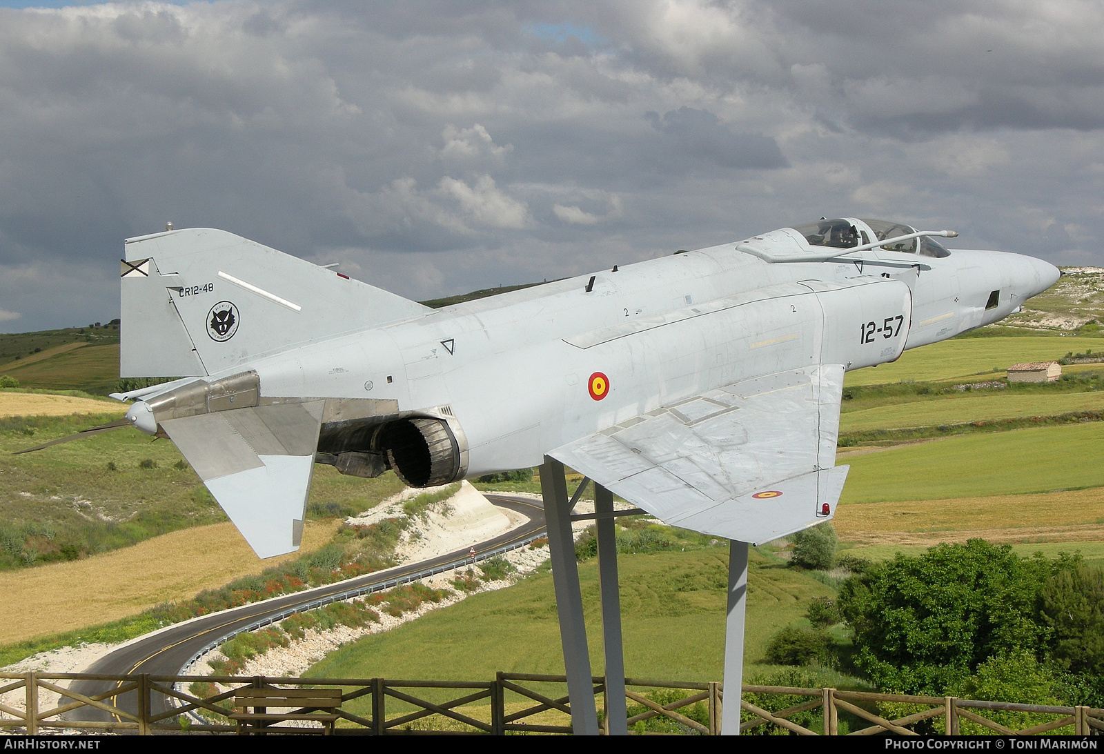 Aircraft Photo of CR.12-48 | McDonnell Douglas RF-4C Phantom II | Spain - Air Force | AirHistory.net #223842