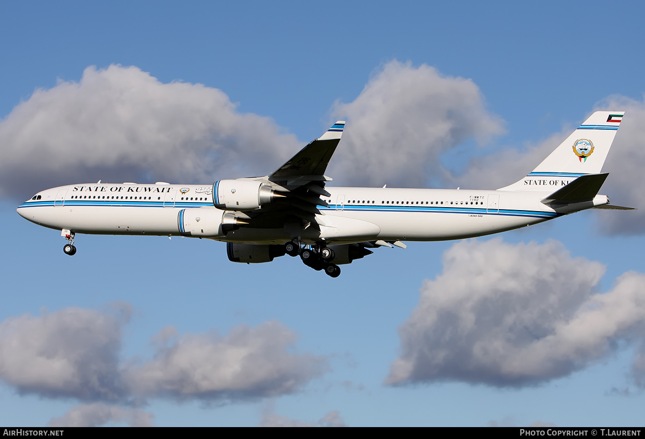 Aircraft Photo of F-WWTZ | Airbus A340-542 | State of Kuwait | AirHistory.net #223875